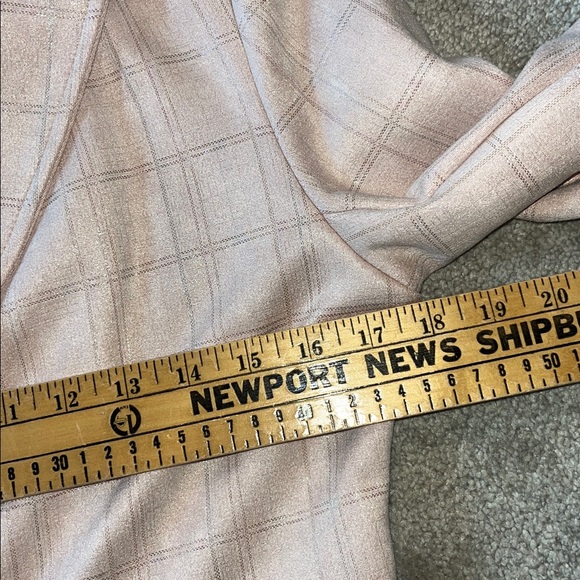 Solitaire Pink with Shimmer Soft Suede Feel Coat Size Small - Picture 8 of 10